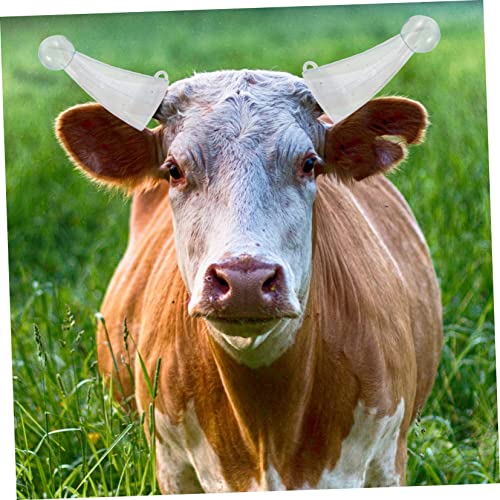 Couvre corne silicone vaches évite les blessures entre bovins grâce à sa conception aérée - 2