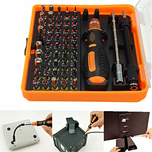 53in1 Multi-Bit Repair Tools Kit Set Torx Screwdrivers For Electronics PC Laptop