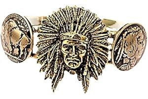 Chiefs Wristband: Iconic Indian Nickel Coin Cuff