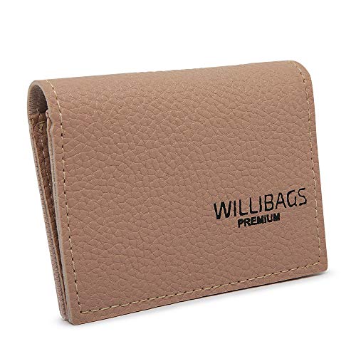 Kit Bolsa Sacola Grande Feminina + carteira com porta cartões Willibags (Nude)