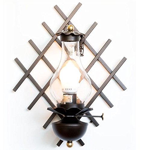  LAMPADE LINEA \'VECCHI TEMPI\' LAMPADA A MURO LANTERNA CON BASE