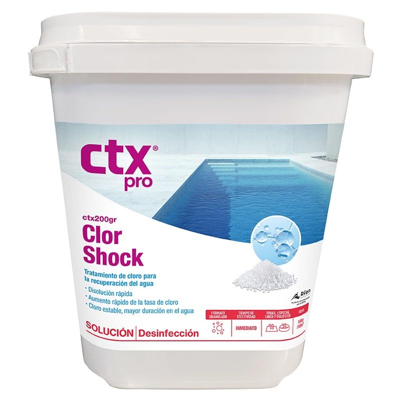 Correctores de pH para Piscinas de la Marca FLUIDRA Modelo CTX 200/GR 5KG DICLORO GRANUL. - ENVASE Cuadrado