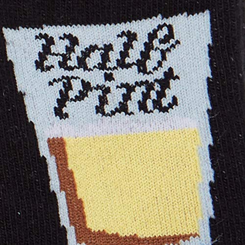 Sock It to Me, Toddler Children's Knee High Socks: Half Pint - Black & Yellow - Fits Kids Ages 1-24