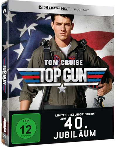 Top Gun (40th Anniversary Edition) – 4K Steelbook (UHD + Blu-ray Disc)
