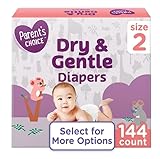 Parent's~Choice Dry & Gentle Diapers Size 2