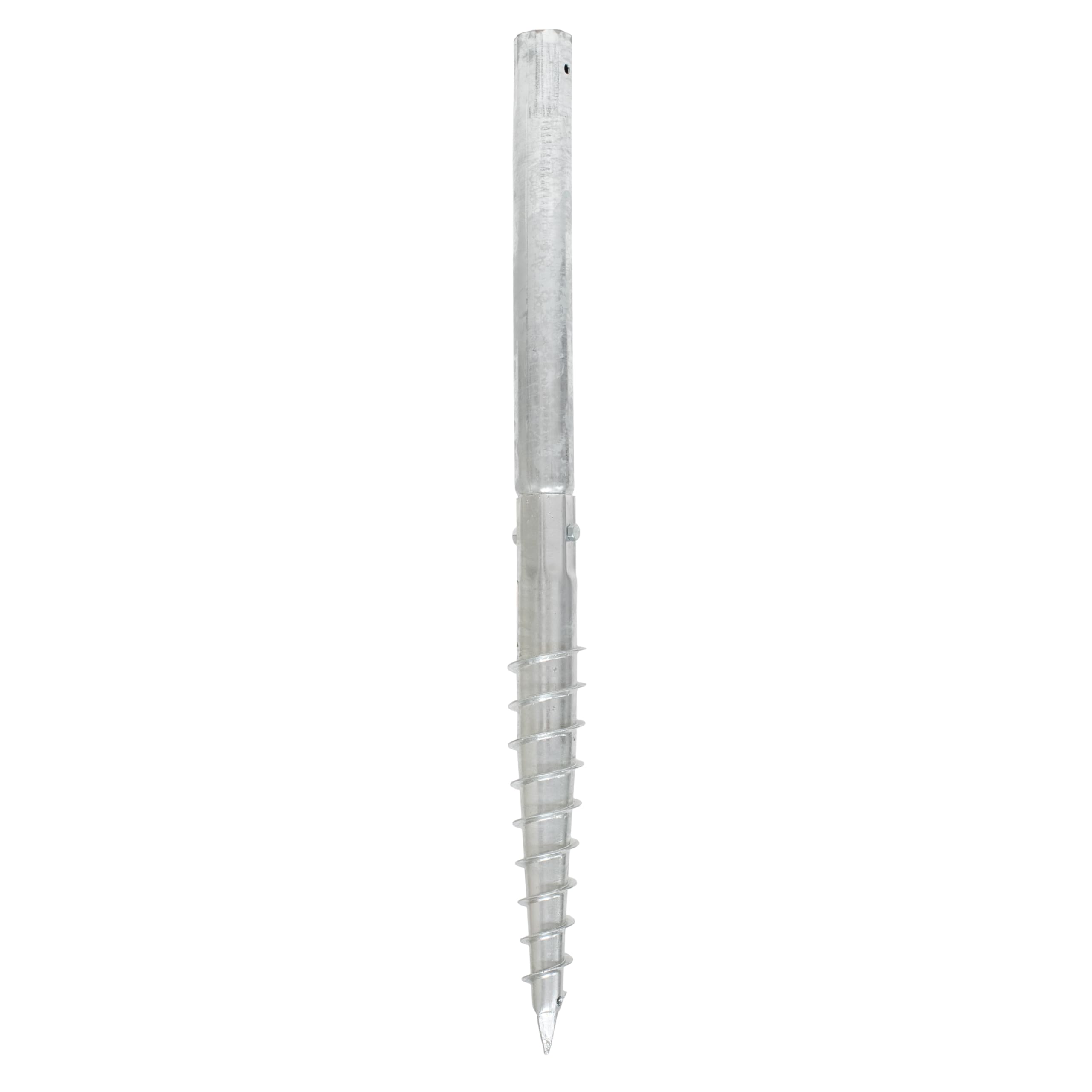 Wovar Schraubfundament 63.5 x 580 mm Verzinkter Stahl - pro Stück