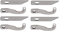 Vista 1 de Overlock Blade Juego de cuchillos de serger superior e inferior, 8 piezas de cuchillo de servidor para 925D 929D 935D 1034D PL1500 piezas piezas