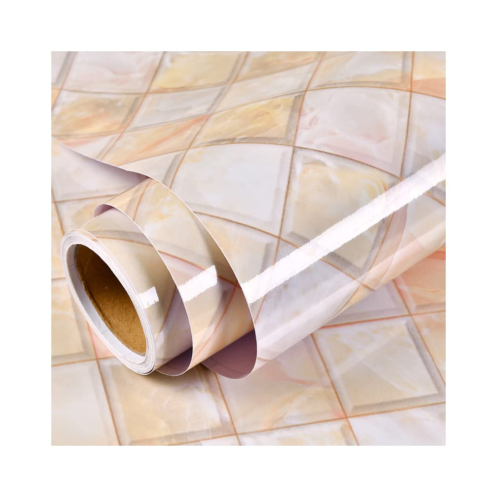 Buy TJLMCORP 60x300CM Rhombus Marble Wallpaper Marble SelfAdhesive