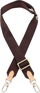 BAIXUEJI Multi Pochette Accessories Replacement Crossbody Strap Adjustable Wide Canvas Strap for LV Purse Shoulder Bags