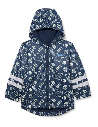 Playshoes Unisex Kinder Fleece-futter Regenmantel Regenjacke...