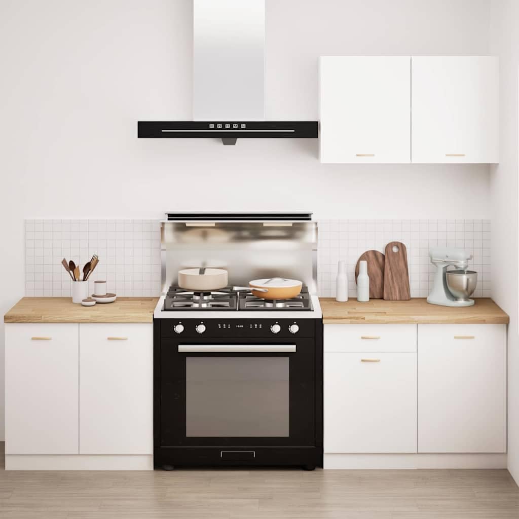 Fengshui Plan de travail de cuisine - 100 x 63,5 x 4 cm - Bois massif de chêne