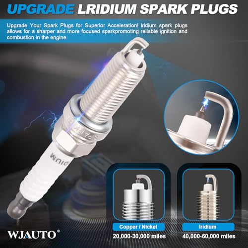 WJAUTO Iridium Spark Plugs