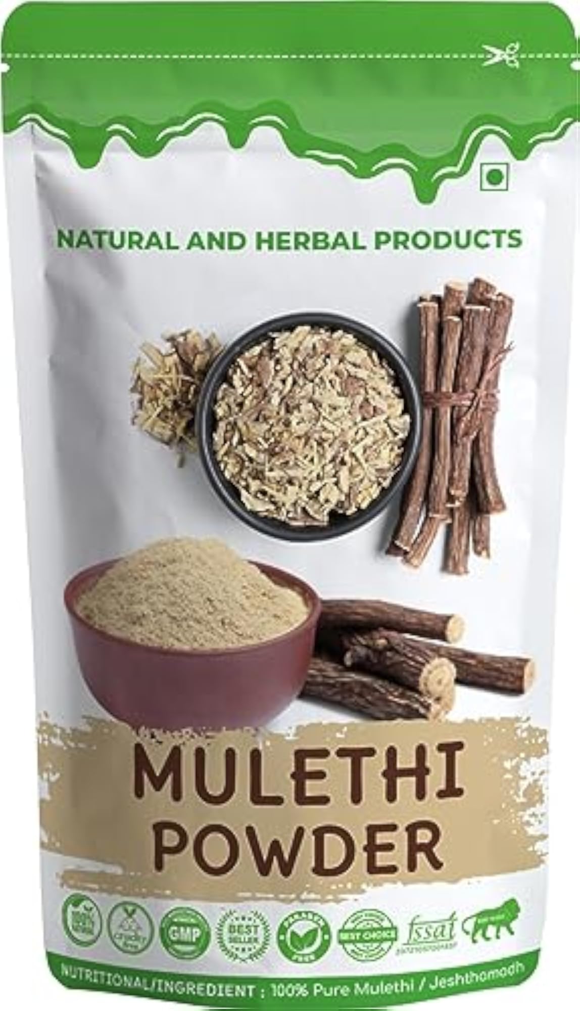 Mulethi Powder for Face and Hair Care, 100 Grams