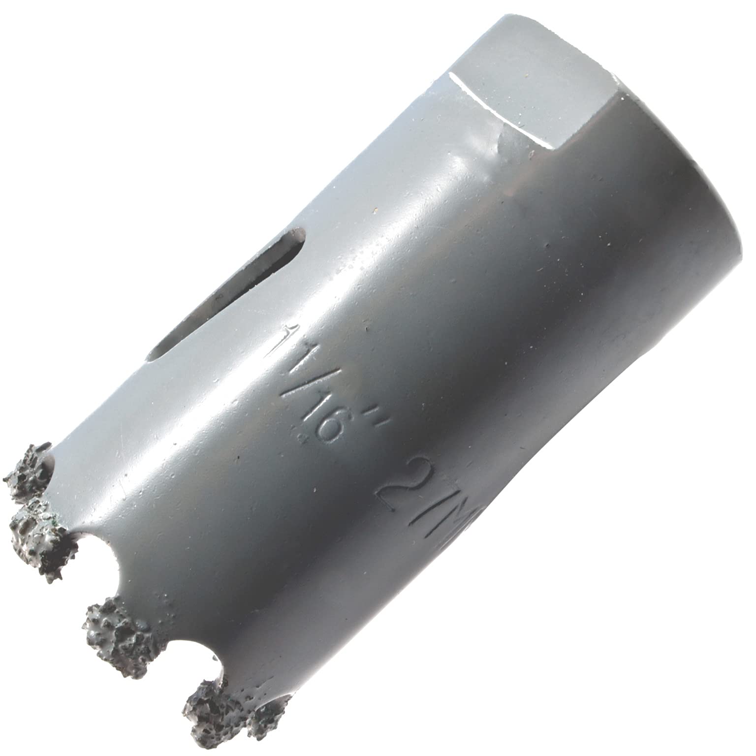 27mm Carbide Hole Saw Bit Concrete Hole Saw 27mm Carbide Hole Cutter Drill Stucco Brick Fiberglass Reinforced Plaster And Ceramic Tile Saw Through Drywall And Cement Block For Recessed Lighting - Image 2