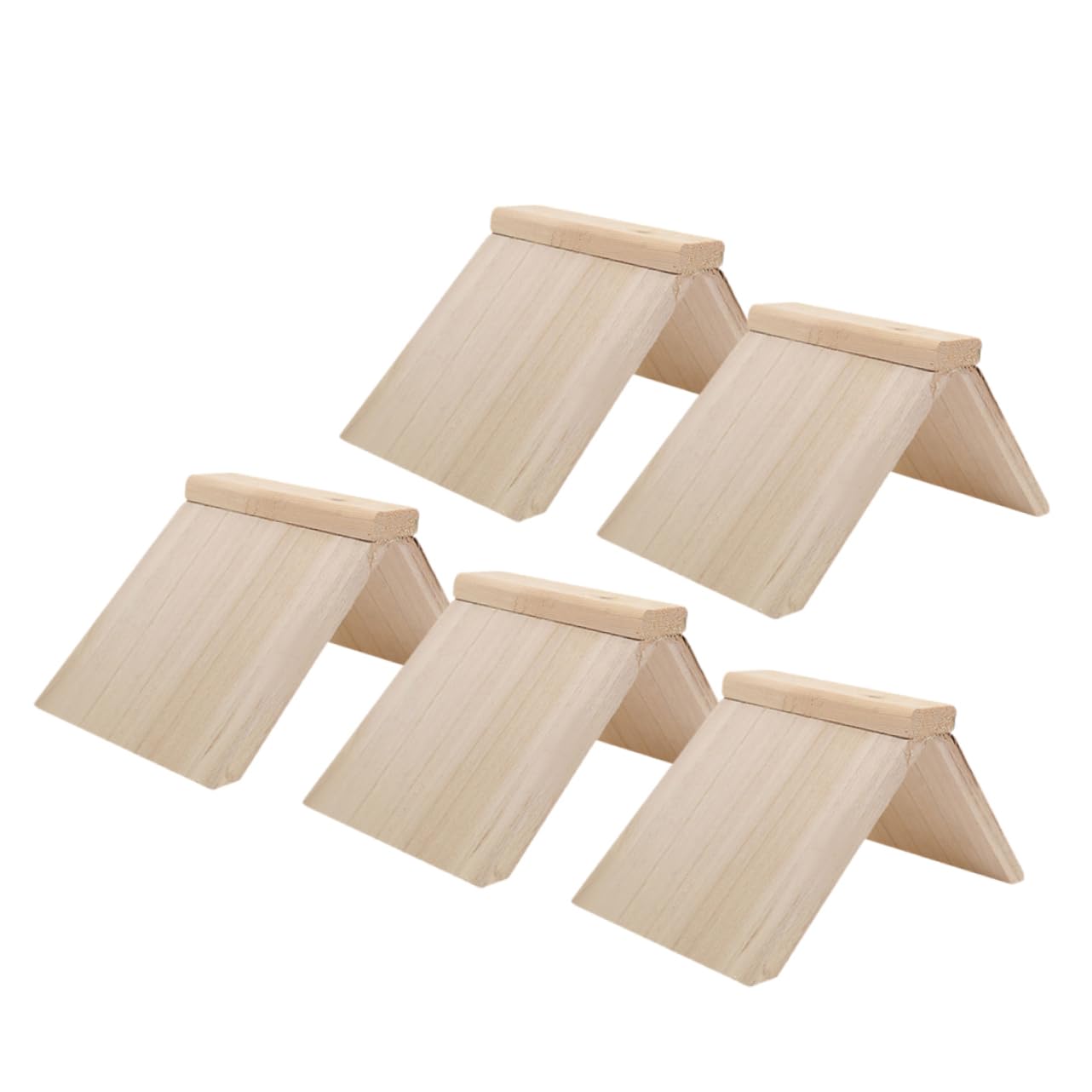 ifundom 5Pcs Roosting Holder for Pigeons and Birds Natural Smooth Perch Stand for Hens Comfortable Bird for Pet Play and Resting for Home Decor
