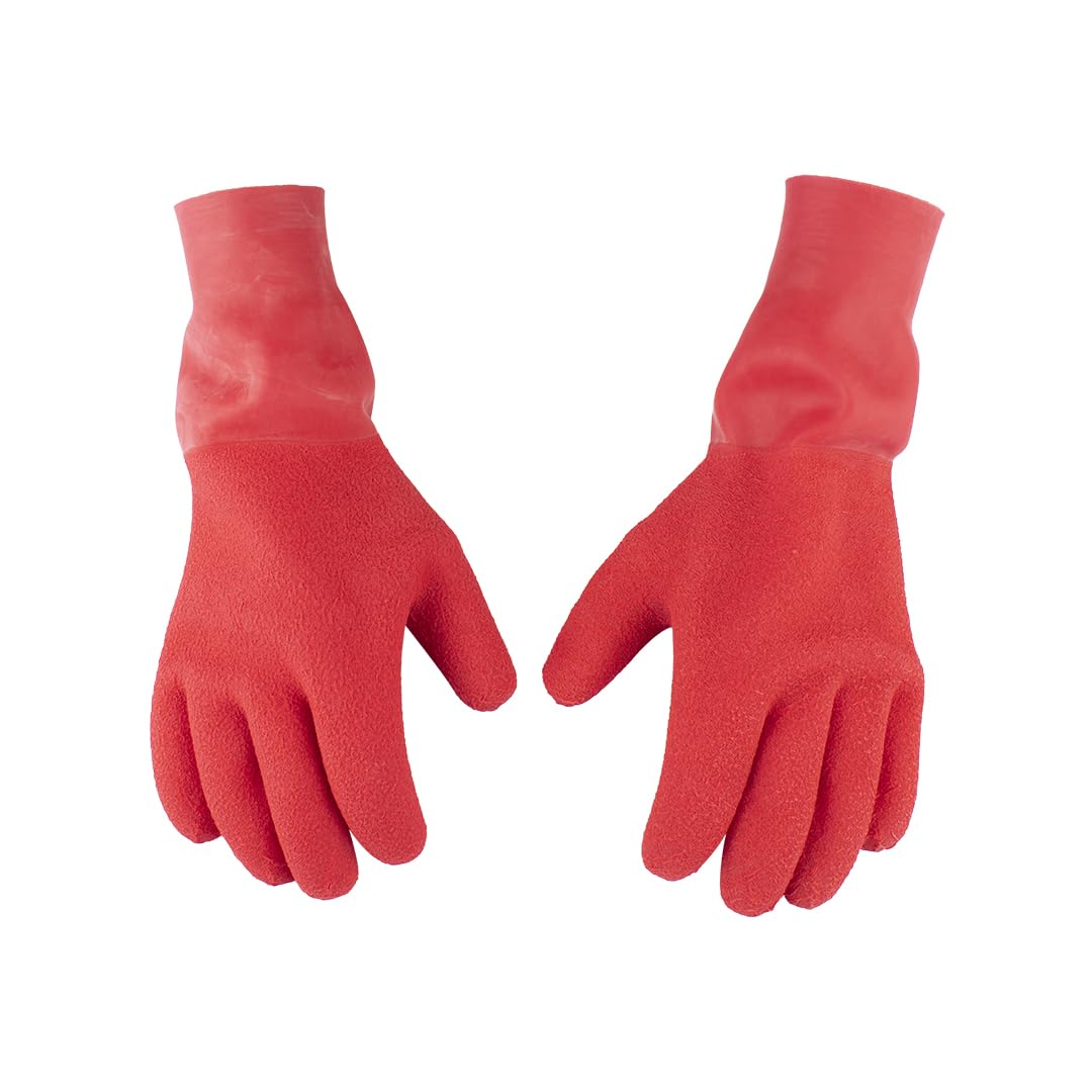Trockenhandschuh mit Dichtung (L, Rot)