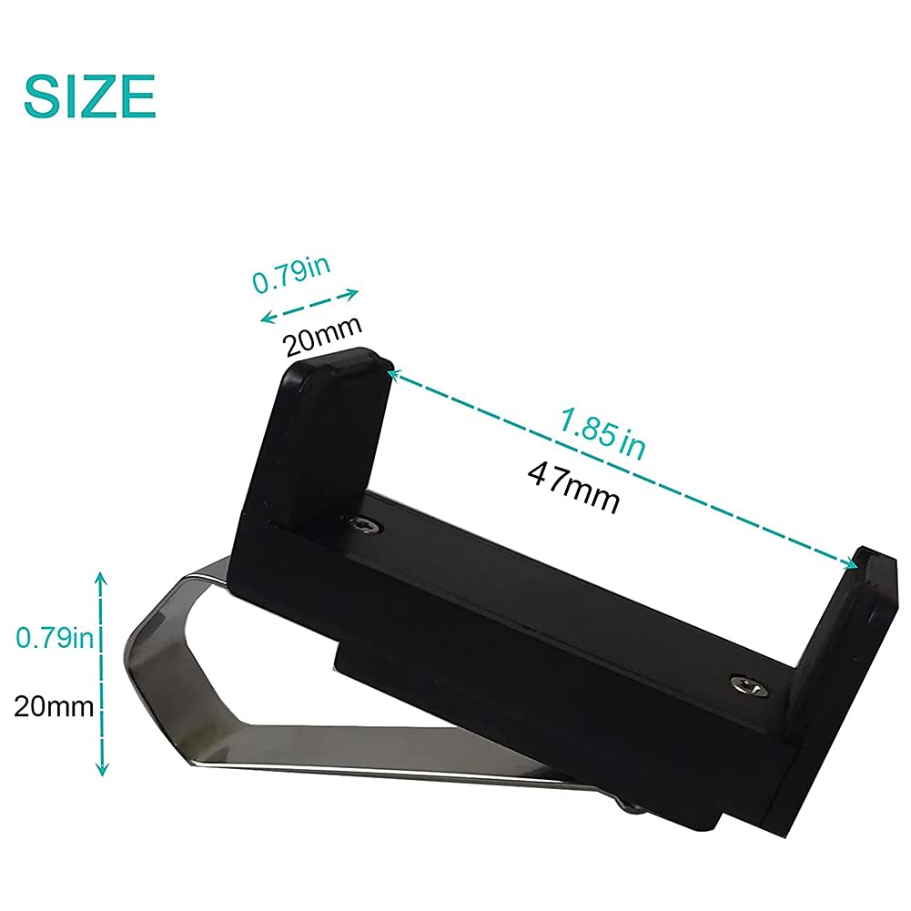 Clip apriporta per garage, auto garage telecomando visiera clip supporto per Sears, per telecomandi, 2 pezzi