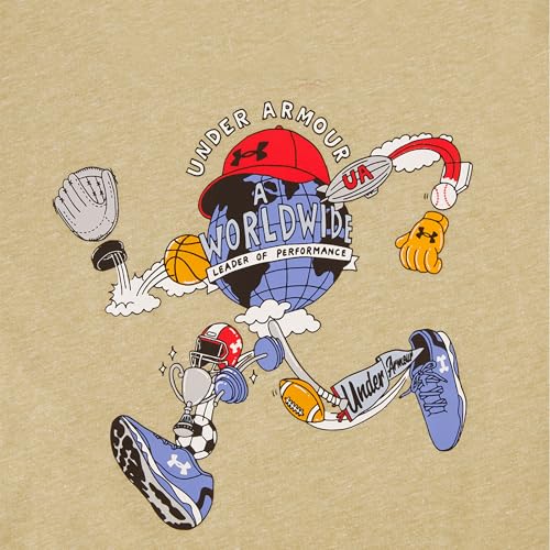 Image of Under Armour Boys' Short Sleeve Sports Graphic T-Shirt, Lightweight & Breathable, Relaxed Fit