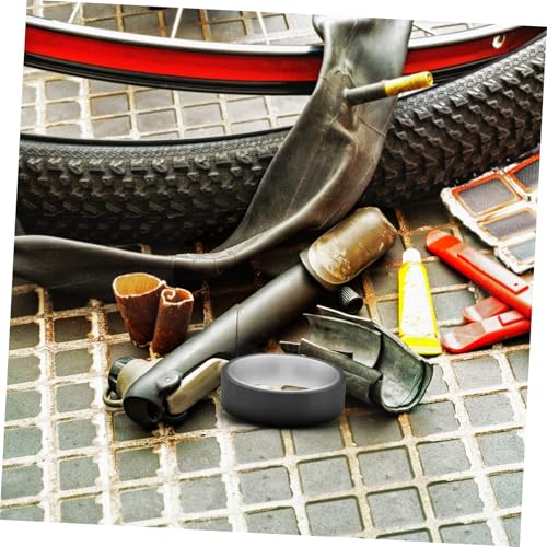 2 Rollos Cinta Protectora para Ruedas Tubular Negro miniatura 5