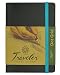 Pentalic Art Acid Free Dot Grid Travelers Sketch Book, 4 x 6-inch, Black