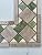 Stone Center Online Venice Green 4.8x4.8 Marble Mosaic Border Corner Tile Tumbled Kitchen Bath Wall Floor Backsplash Shower (1 Piece)
