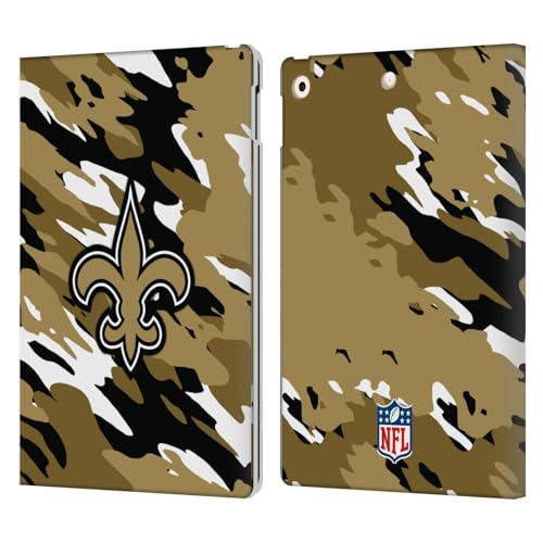 Housse de protection iPad 10.2 NFL en cuir finition camouflage premium