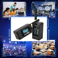 3 Pack ESP32 LoRa V3 Entwicklungsplatine + 1100 mAh Akku + Schutzhülle Set – mit 868 MHz Antenne und SX1262 LoRa V3 Geräten für Meshtastic AR duino LoRawan IOT (N30 Version, Schwarz) – Ansicht 8