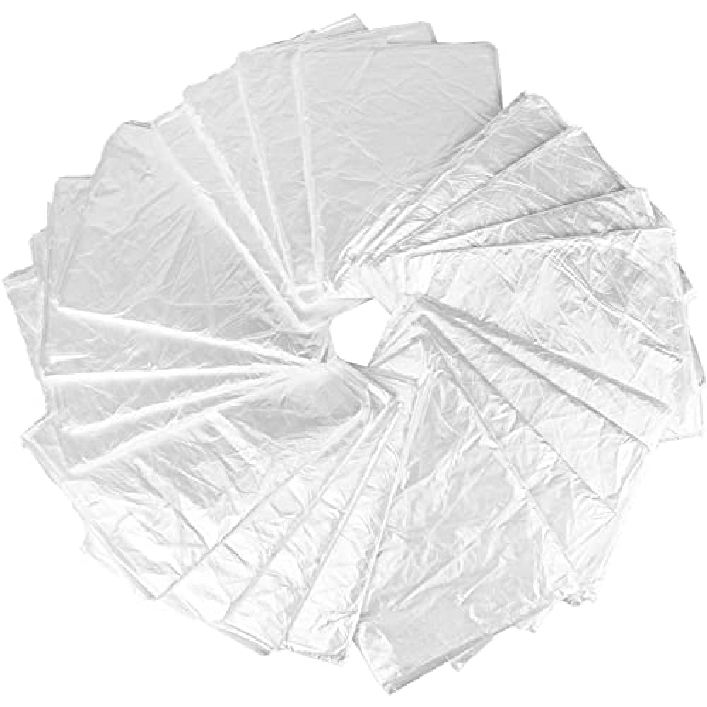 Aibolo Plastic Disposable 50-Pieces Body Wrap Film (82×47 Inch) Sauna Blanket Liners With Open Side Openings Far Infrared Sauna Blanket Accessories For Use In Saunas