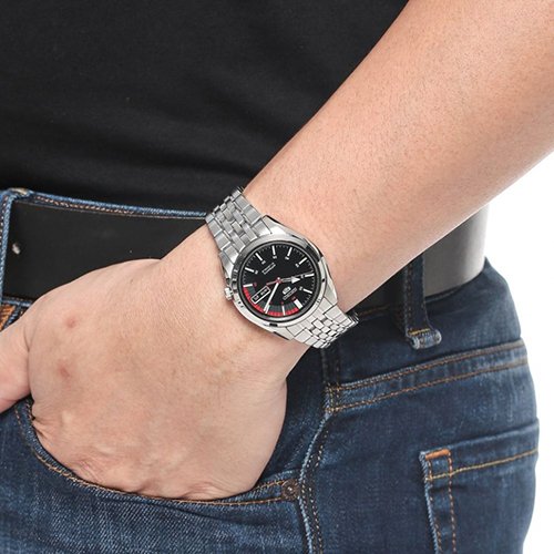 Image of Seiko Series 5 Automatic Black Dial Men's Watch SNK375J1