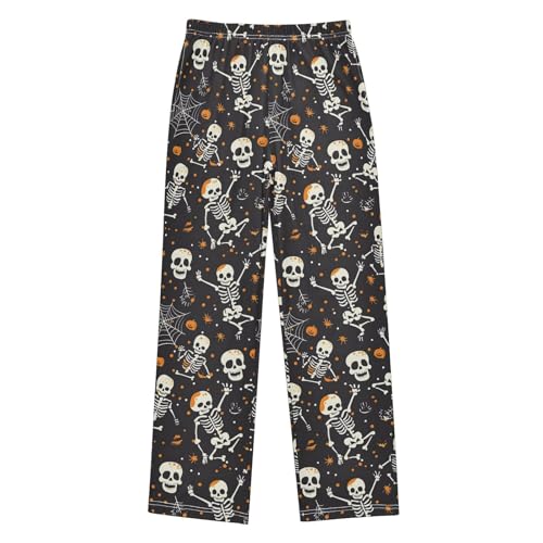 Halloween Pajama Pants Halloween Pattern F Long Sleep Pants Lounge Bottoms