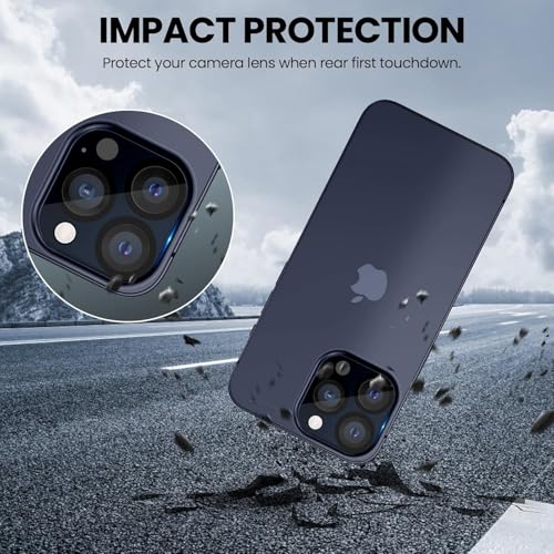 Image of Xmon Back Camera Lens Protector for iPhone 15 Pro (1 Pack) Premium Camera Glass Protector Guard, Anti-Scratch, Ultra-Clear, Easy Installation