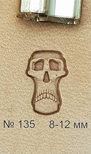 Skull Stamp Tool Leather Crafting Crafts Brass Stamping #135