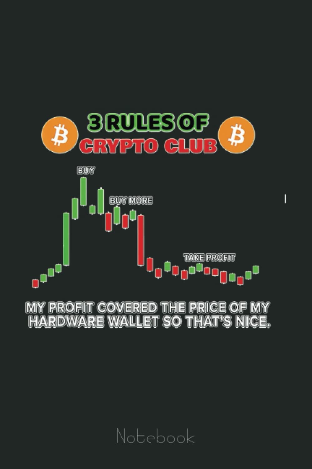 3 Rules Of Crypto Club Bitcoin Funny Cryptocurrency Notebook Transaction |  Desertcart Seychelles