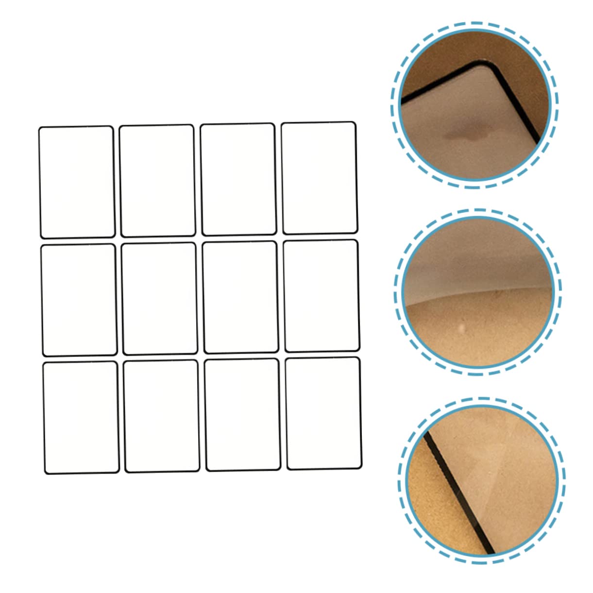 Lente d Ingrandimento per Lettura Segnalibro 3x 12 Pezzi