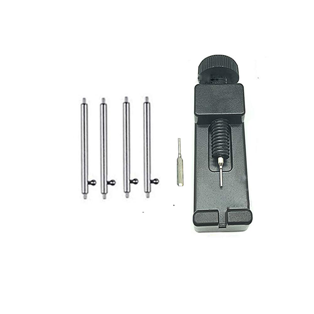 DEALELE Watch Strap Accessories Compatible with Samsung Galaxy Watch 46mm / Galaxy 3 45mm / Gear S3 / Huawei Watch 3 / Pro / GT3 / GT2 46mm, 22mm Wide Quick Release Pins and Links Removal Tool