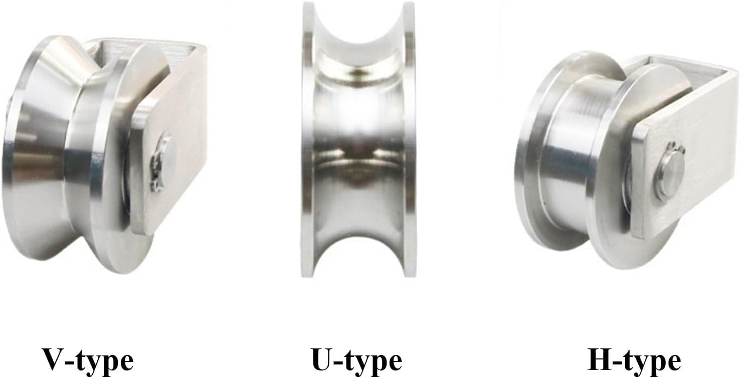 Puleggia In Acciaio Inox 304 Da 48mm - Carrucola Per Palestra Con Carico 500kg - Foto 7