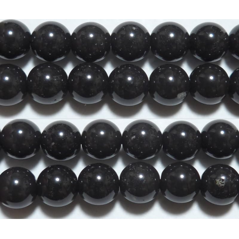 Amazon.co.jp: 那智黒石 丸玉 8mm B （日本銘石） 三重県産 天然石 