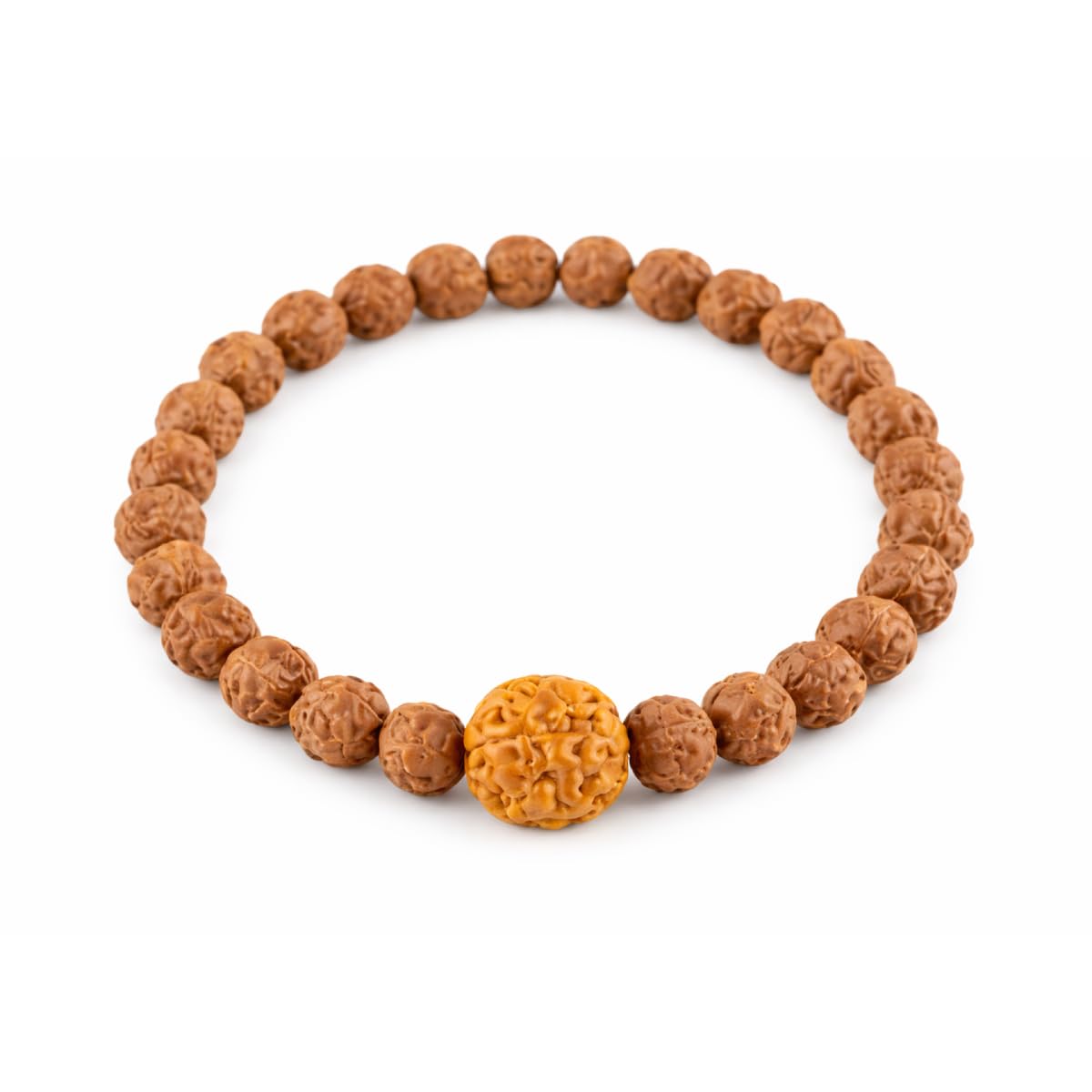 Lab Certified Semi-Precious Bracelet | Unisex both for Men & Women | 18beads Stretchable Bracelet | Natural Crystal Healing Stone | Best for Gifting