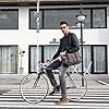 FANDARE Nouveau Rétro Sacs Portés épaule Messenger Bag Sac Bandoulière 14 Pouces Laptop Briefcase Hommes Femmes Sac de Sport Travail Ecole Cartable Canvas ,Taille Unique,Gris #1