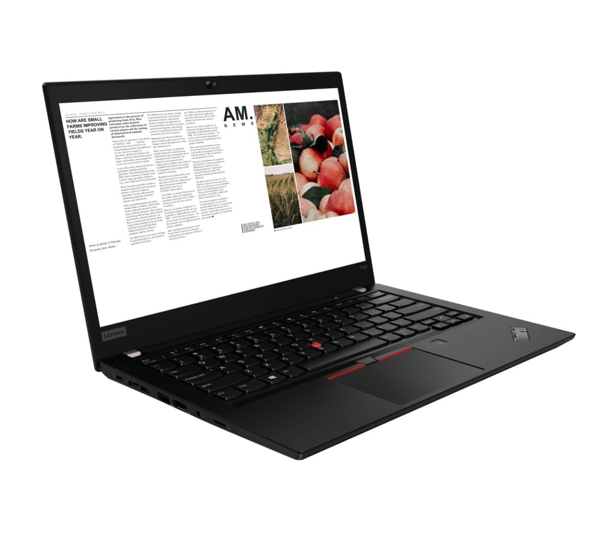 Lenovo ThinkPad T490, 14" FHD Display, Intel Core i7 8565U, 16GB RAM, 512GB SSD, Webcam, Windows 11 Pro, ESET Internet Security