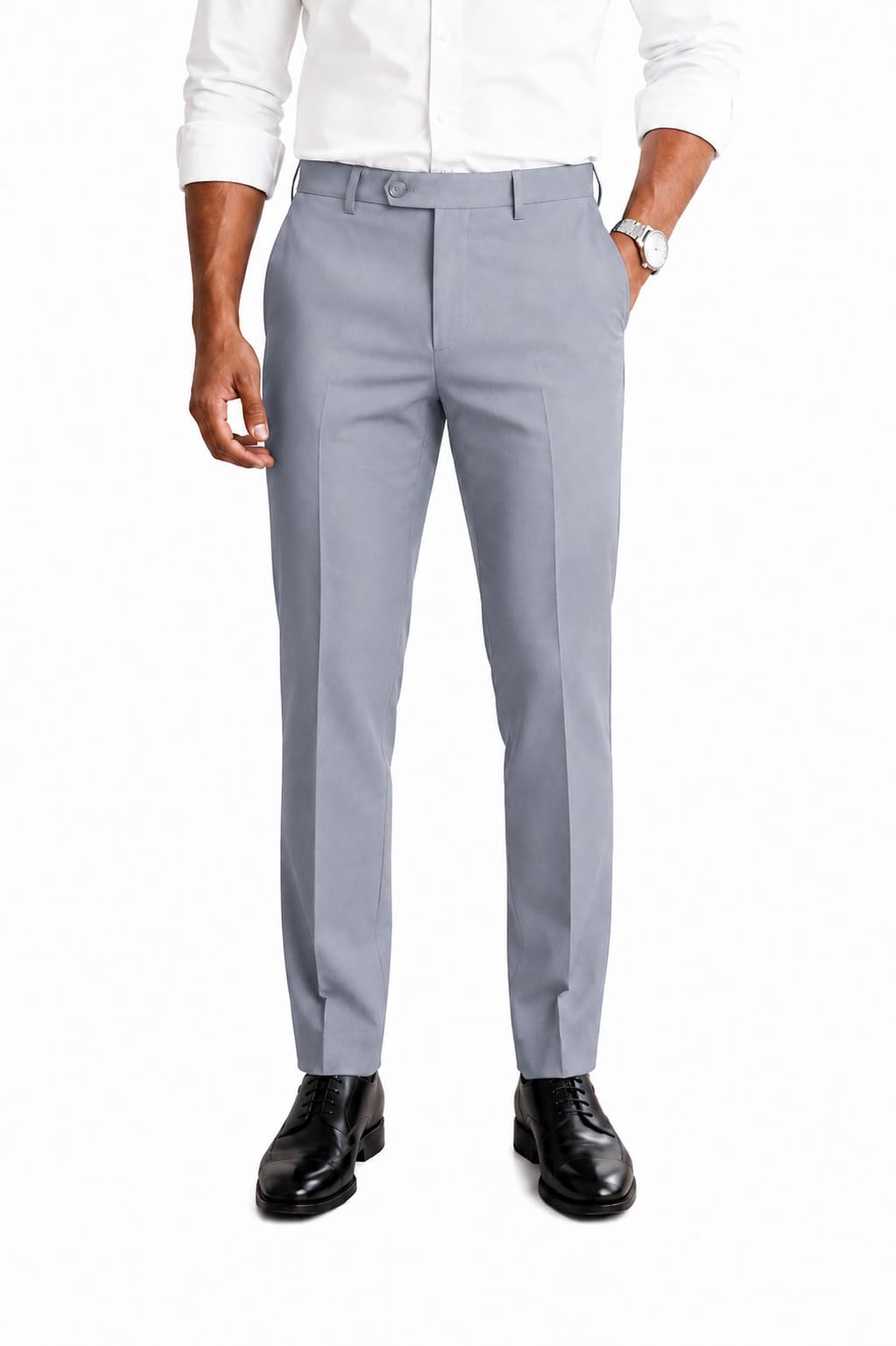 elanhood Men's Slim Fit Pants-picture-26