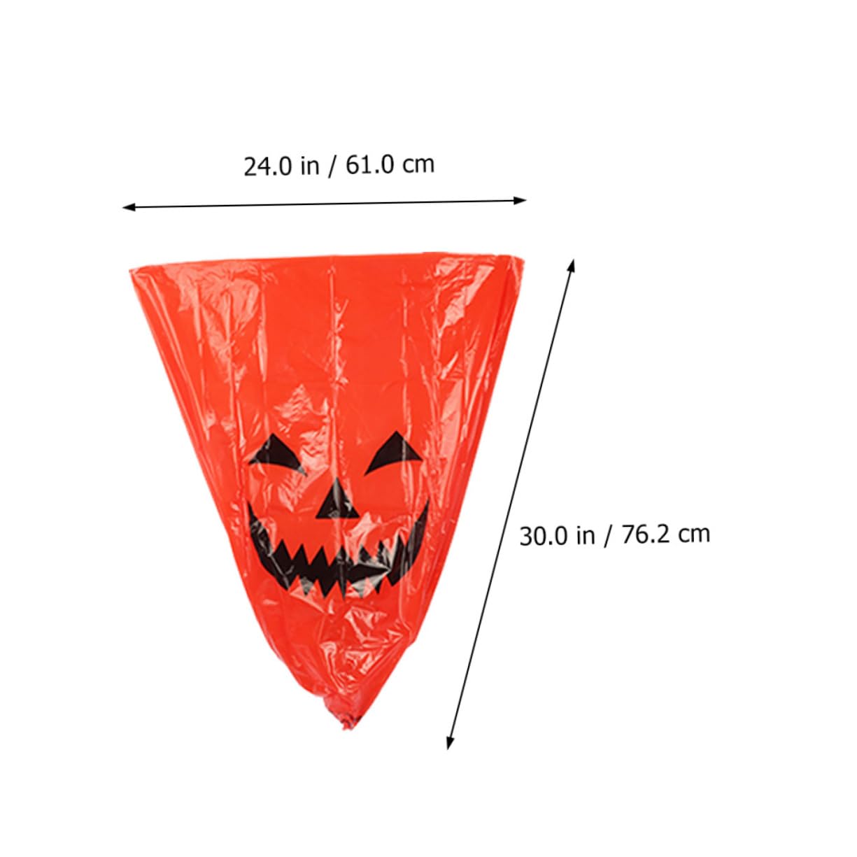 Supvox 3 Sätze Weihnachts Mülls Äcke Müllsäcke Halloween-rasendekoration Gartentasche Halloween-süßigkeitenschale Aus Türdekoration Blätter Mülltüten Kürbisse Sport Black 10 Stück * 3