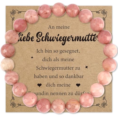 FAJUXIS Pulsera de regalo para suegra, Navidad, cumpleaños, día de la madre, regalo para personas mayores