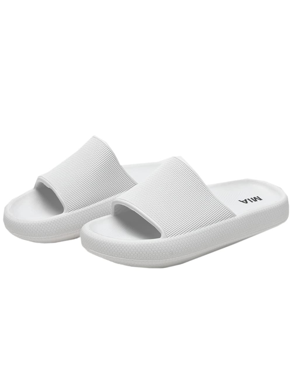 MIA Women's Lexa Cloud Cushion EVA Foam Slipper Sandals – Waterproof, Non-Slip, Spa & Shower Use