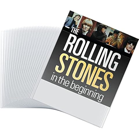 50PCS 12" Vinyl- LP Record Outer Sleeves, Durable & Wrinkle Free, High Clarity, Archival Quality Polypropylene, 3 mil Thick, 12.75" x 12.75", Fits Most Gatefolds and LPs Cover