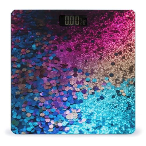 Báscula digital para baño con pantalla LCD clara