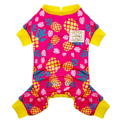Kyeese Dog Pajamas Lightweight Pineapple Dog Pjs For Small Dogs Cat Pajamas Dog Onesie Great For Summerdoggie Jammies #TOP8