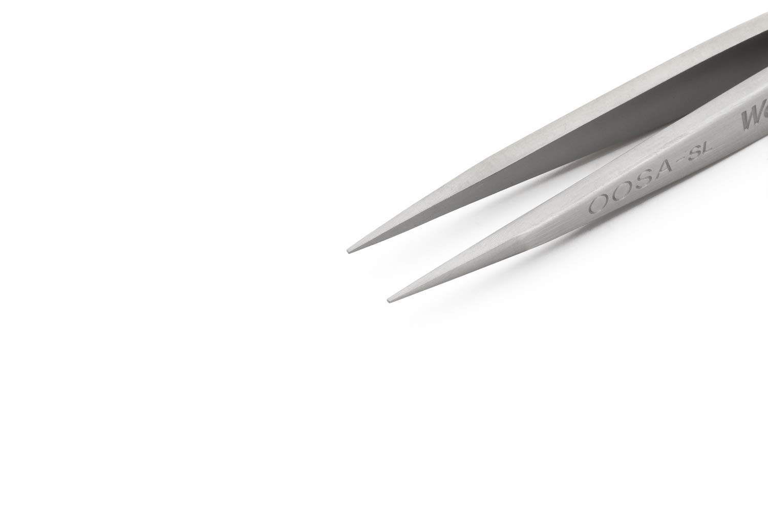 Weller Erem OOSASL Precision Tweezers with Pointed Tips, 120 mm, Silver - Image 3
