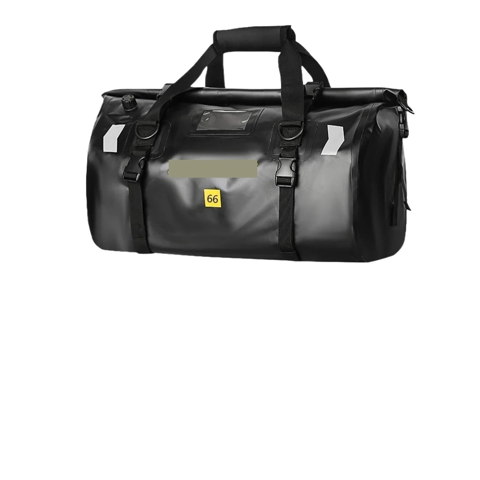Bolsa Trasera Impermeable para Motocicleta, Ideal para Viajes Y Actividades Al Aire Libre. Enrollable De 20/66/100 L. Mochila Viaje(Black 66L)