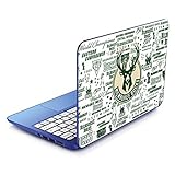 Skinit Decal Laptop Skin Compatible with Stream 11-d010nr 11.6in - Officially Licensed NBA Milwaukee Bucks Historic Blast
